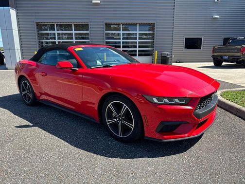 Red 2024 Ford Mustang EcoBoost Premium