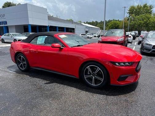 Red 2024 Ford Mustang EcoBoost Premium