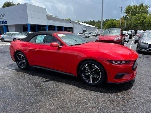 Red 2024 Ford Mustang EcoBoost Premium