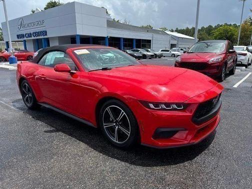Red 2024 Ford Mustang EcoBoost Premium