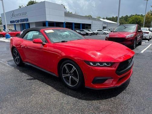 Red 2024 Ford Mustang EcoBoost Premium