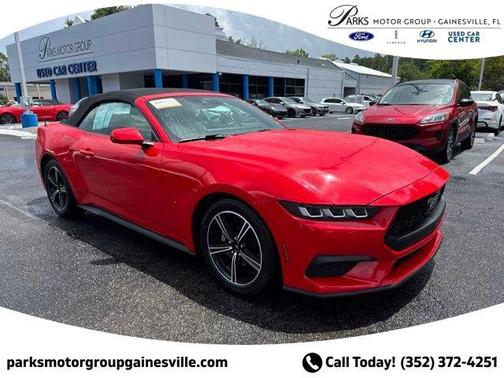 Red 2024 Ford Mustang EcoBoost Premium