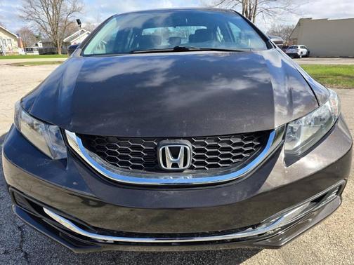 Gray 2014 Honda Civic LX