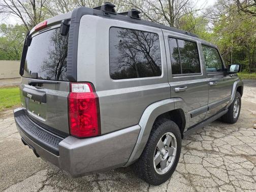 Gray 2007 Jeep Commander Sport