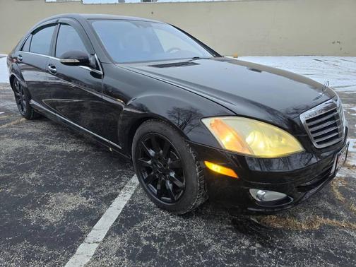 Black 2008 Mercedes-Benz S-Class 4MATIC