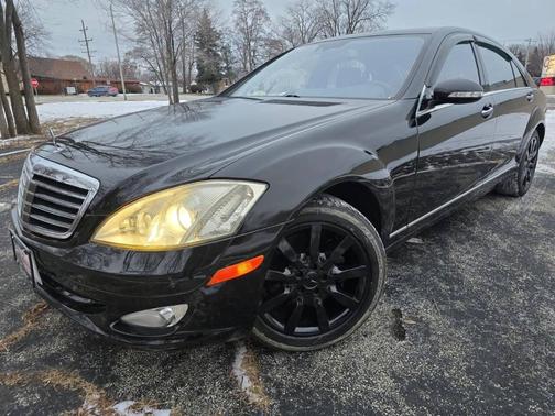 Black 2008 Mercedes-Benz S-Class 4MATIC