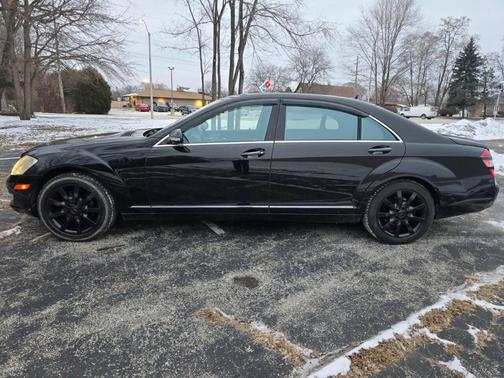 Black 2008 Mercedes-Benz S-Class 4MATIC