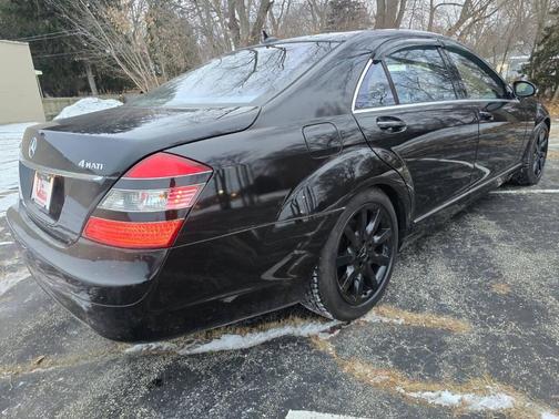 Black 2008 Mercedes-Benz S-Class 4MATIC