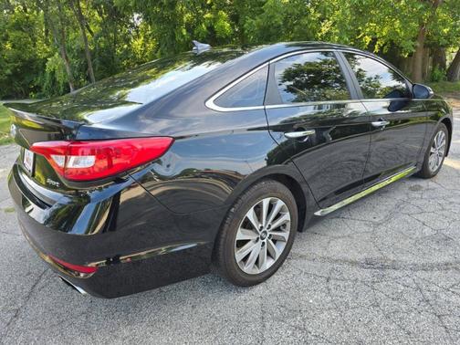 Phantom Black 2017 Hyundai SONATA Sport
