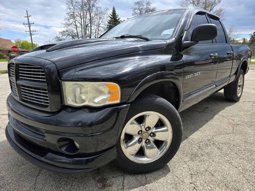Black 2004 Dodge Ram 1500 SLT Quad Cab