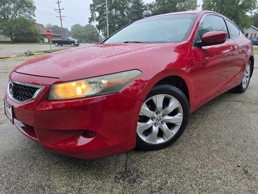 Red 2008 Honda Accord EX-L