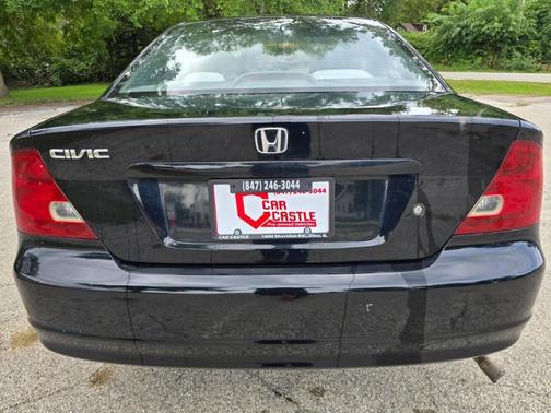 Black 2002 Honda Civic LX