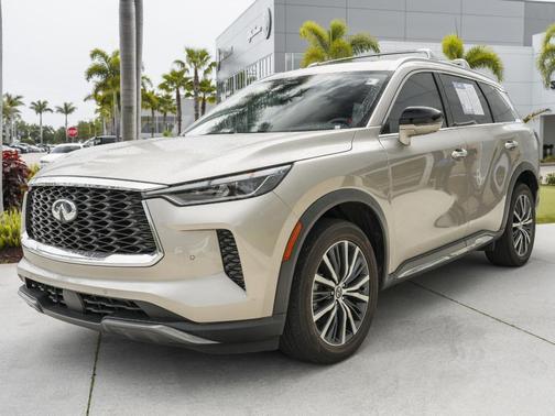 Warm Titanium / Black Obsidian 2025 INFINITI QX60 SENSORY