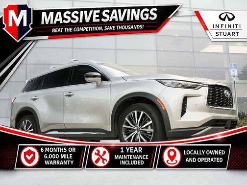 Warm Titanium / Black Obsidian 2025 INFINITI QX60 SENSORY