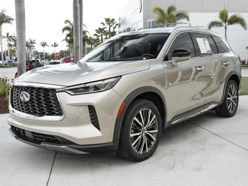 Warm Titanium / Black Obsidian 2025 INFINITI QX60 SENSORY