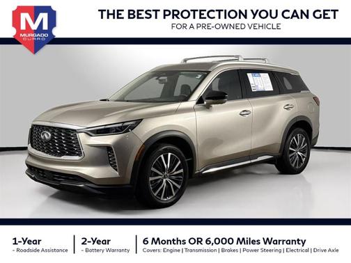 Warm Titanium / Black Obsidian 2025 INFINITI QX60 SENSORY