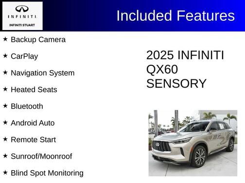 Warm Titanium / Black Obsidian 2025 INFINITI QX60 SENSORY