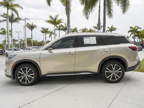 Warm Titanium / Black Obsidian 2025 INFINITI QX60 SENSORY