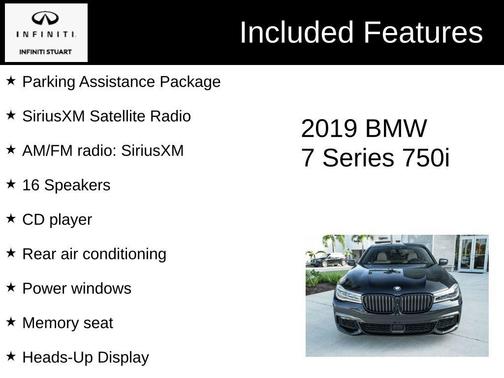 2019 BMW 750 i