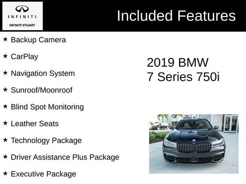 2019 BMW 750 i