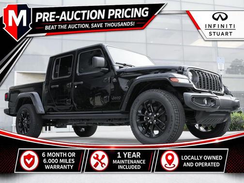 Black Clearcoat 2024 Jeep Gladiator Nighthawk