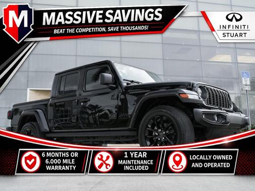 Black Clearcoat 2024 Jeep Gladiator Nighthawk