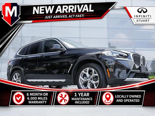 Jet Black 2023 BMW X3 xDrive30i