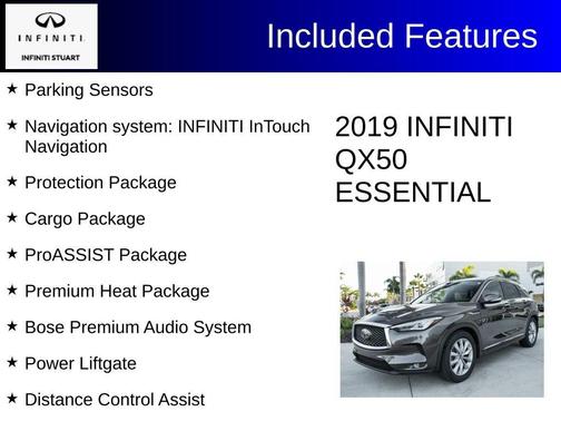2019 INFINITI QX50 ESSENTIAL