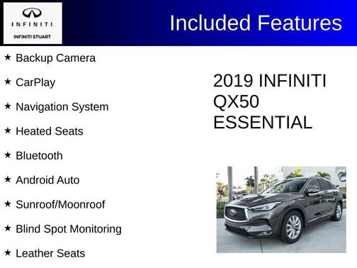 2019 INFINITI QX50 ESSENTIAL