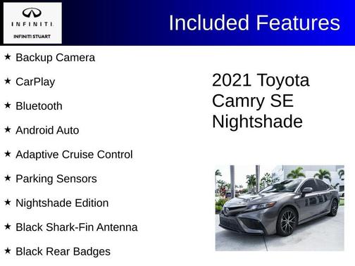 2021 Toyota Camry SE Nightshade
