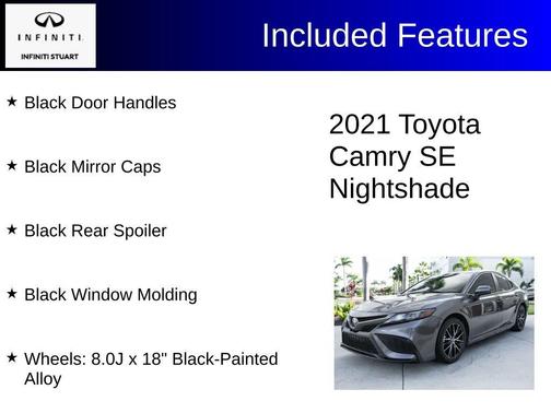 2021 Toyota Camry SE Nightshade