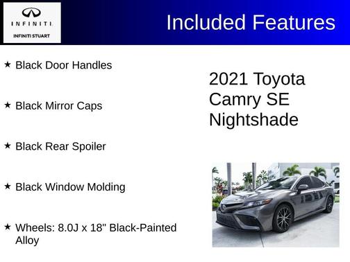 2021 Toyota Camry SE Nightshade