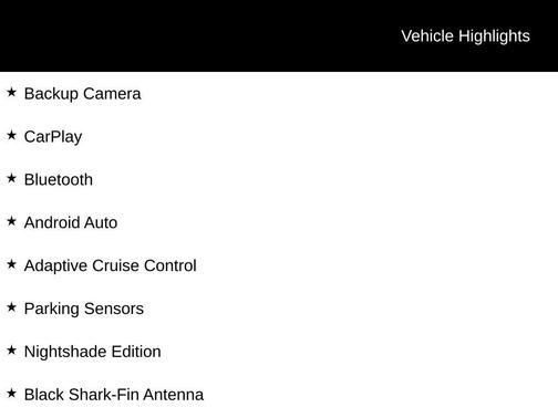 2021 Toyota Camry SE Nightshade