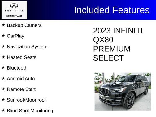 2023 INFINITI QX80 PREMIUM SELECT