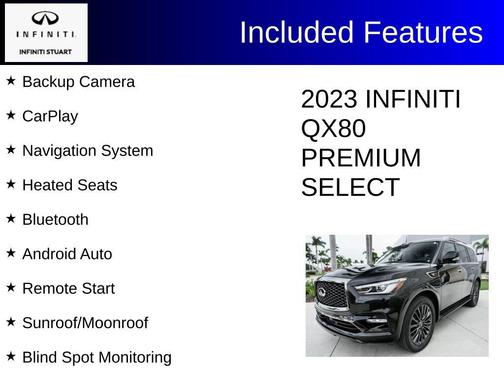 2023 INFINITI QX80 PREMIUM SELECT