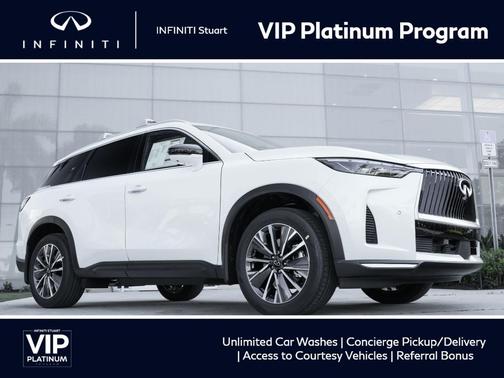 Radiant White 2027 INFINITI QX60 Luxe