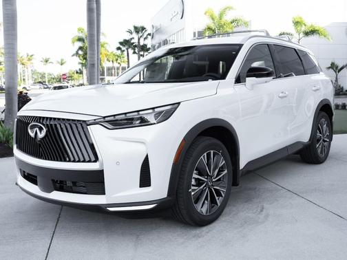 Radiant White 2027 INFINITI QX60 Luxe