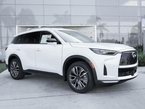 Radiant White 2027 INFINITI QX60 Luxe