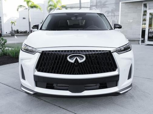 Radiant White 2027 INFINITI QX60 Luxe
