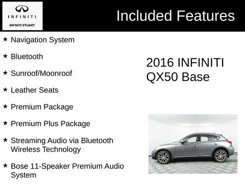 2016 INFINITI QX50 Base
