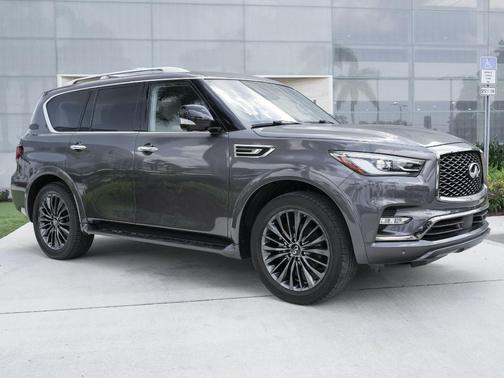 Anthracite Gray 2024 INFINITI QX80 PREMIUM SELECT
