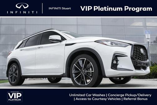 Radiant White 2023 INFINITI QX50 SPORT