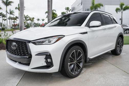 Radiant White 2023 INFINITI QX50 SPORT