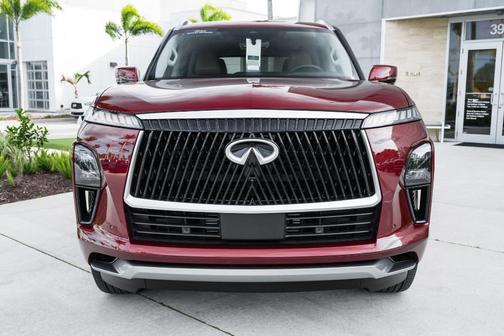 Coulis Red 2026 INFINITI QX80 Luxe