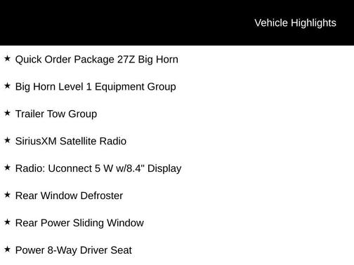 2022 RAM 1500 Big Horn