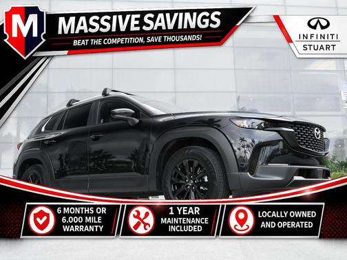 Jet Black Mica 2025 Mazda CX-50 2.5 S Select Package