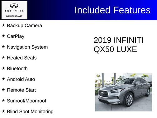 2019 INFINITI QX50 Luxe