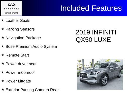 2019 INFINITI QX50 Luxe