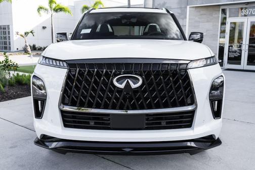 Radiant White 2026 INFINITI QX80 SPORT