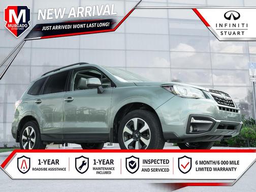 Jasmine Green Metallic 2018 Subaru Forester 2.5i Limited